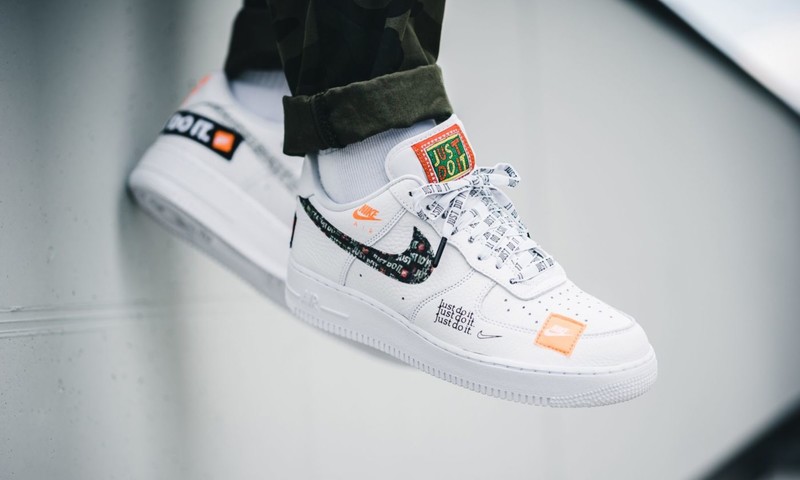 Nike air force 1 07 premium hot sale just do it pack white